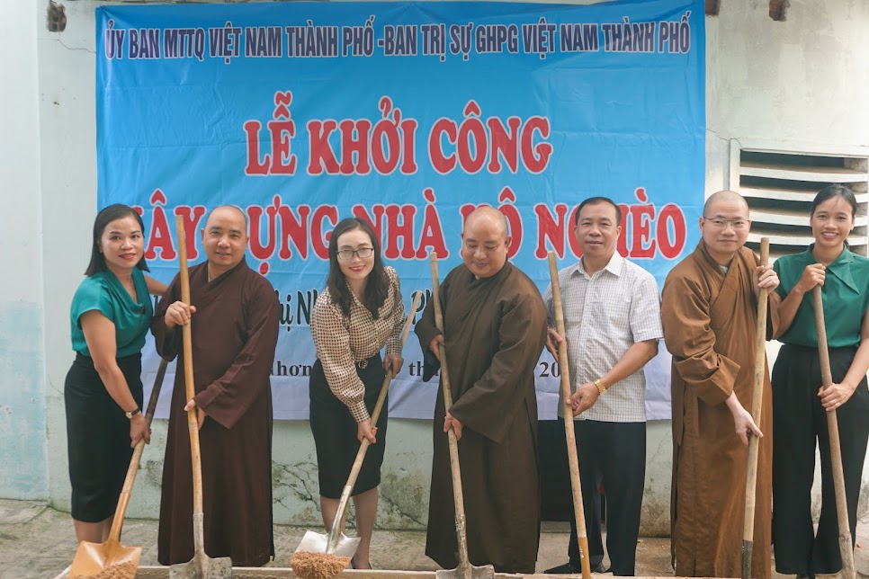 Khởi công xây dựng nhà Đại đoàn kết tại phường Quang Trung Quy Nhơn